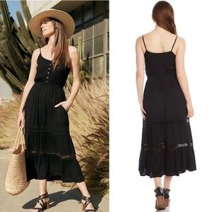 Karen Kane Lace Panel MIDI Dress Size XL